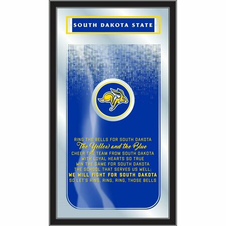 HOLLAND BAR STOOL CO South Dakota State University 26" x 15" Fight Song Mirror MFghtSDakSt